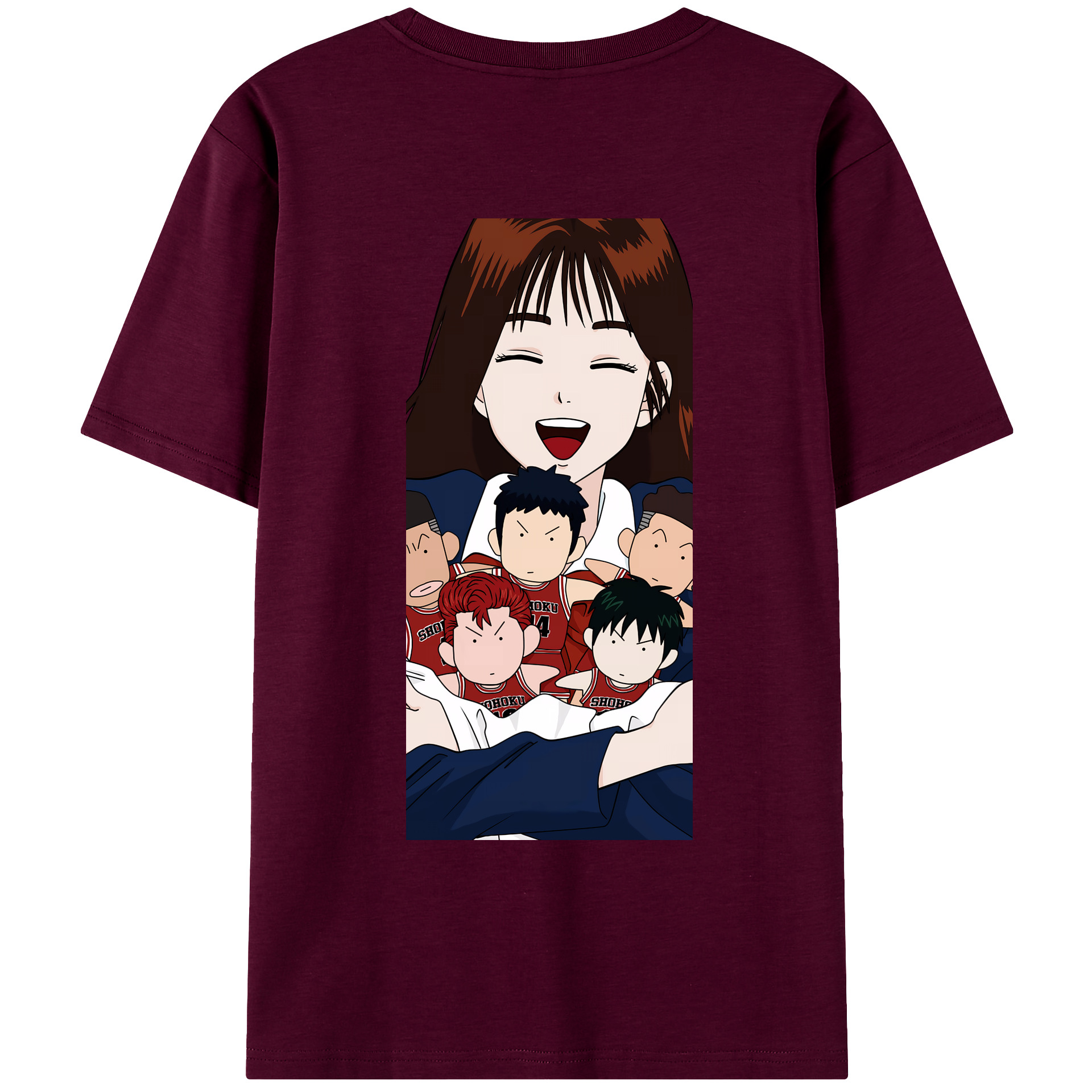 （画像用） SLAM DUNK／スラムダンク レディース半袖Tシャツ(バックプリント)